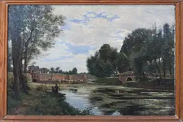 La porte d'eau et le pont de grès à Arras Musée des Beaux-Arts d'Arras