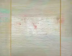 Rêve dans le pont de Brooklyn, Williamsburg, NY 1997