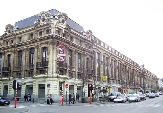 Bld. Lemonnier et Palais du Midi.