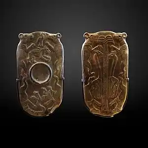 Palette à fard, Période Nagada III, Musée du Louvre.