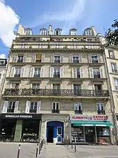 Le 42, boulevard du Temple où fut conçue la machine infernale.