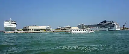 Terminal passagers du port de Venise