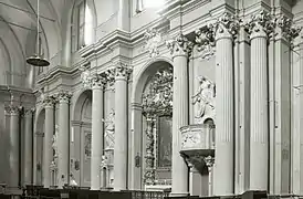 Intérieur de l'Église Sant'Agostino d'Imola Photographie de 1975&nbsp;de Paolo Monti