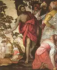 Saint Jean Baptiste, par Paul Véronèse (milieu du XVIe&nbsp;siècle).
