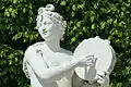 Bacchante du parc de Versailles.