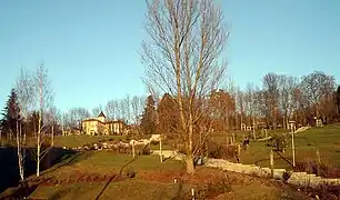 Vue du parc du Grand Dunois.