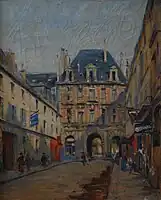 Paris, rue de Birague.