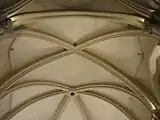 Voûte de la 2e&nbsp;travée.
