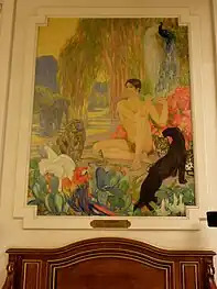 La Zoologie de Clémentine-Hélène Dufau, dans la salle des Autorités.