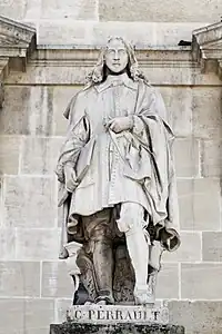 Claude Perrault (1857), Paris, palais du Louvre, aile Mollien, cour Napoléon.