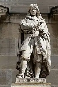La Rochefoucauld, Paris, palais du Louvre.