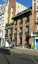 Maison Art nouveau du no 127.