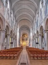 La nef de l'édifice.