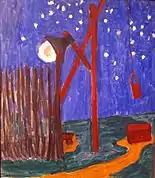 Une hache dans la lune