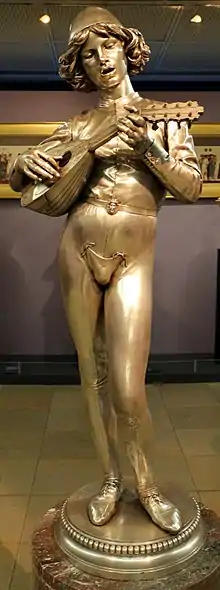 Chanteur florentin du XVe siècle (1865), Paris, musée d'Orsay.