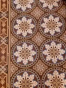 Pavement du rez-de-chaussée