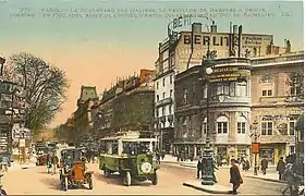 Le pavillon de Hanovre qui a été remplacé par le palais Berlitz.