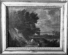 Paysage arrosé par une rivière, de Vadder, XVIIe&nbsp;siècle : œuvre recherchée.