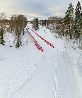 Le pont en février 2021.
