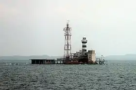 Pedra Branca et le phare Horsburgh&nbsp;(en).