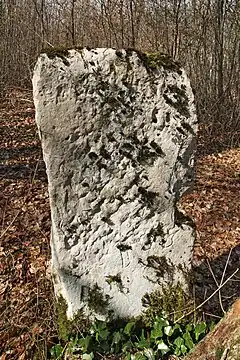 Borne de juridiction du Porsot face Saint-Pierre