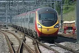 Pendolino au Royaume-Uni.