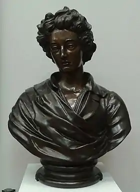 Bronze de Percy Bysshe Shelley par Amelia Robertson Hill (1882)