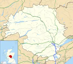 Voir sur la carte administrative de Perth and Kinross