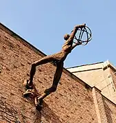 1959, sur le mur de Devonshire House, Université d'Exeter.