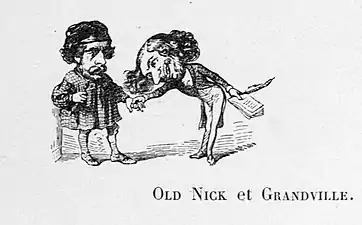 L'artiste, mine sévère, face à l'auteur, son cadet révérencieux, p.&nbsp; 111.