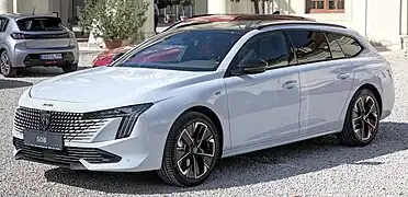 Peugeot 508 II restylée, version break SW