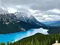Le lac Peyto
