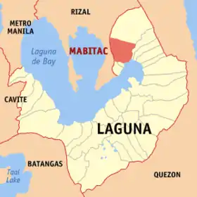 Localisation de Mabitac