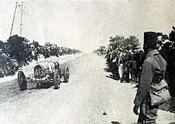 Philippe Étancelin, vainqueur du Grand Prix d'Algérie en 1930.
