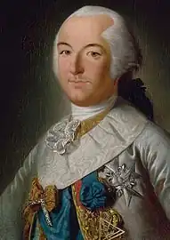 Philippe d'Orléans en grand-maître des Francs-Maçons (vers 1777), Chantilly, musée Condé.