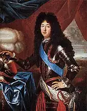 Portrait de « Monsieur », Philippe d'Orléans (1640-1701) par Henri Gascar, musée des Beaux-Arts d'Orléans.
