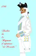 Régiment de Picardie de 1786 à 1791