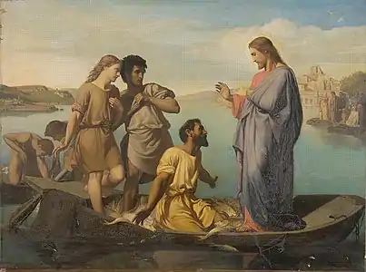 La Pêche miraculeuse, 1845, musée des Beaux-Arts de Nantes.