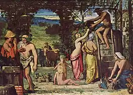 Vendanges parPierre Puvis de Chavannes (1865)