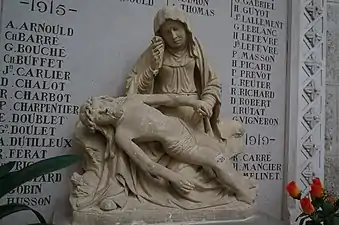 Pietà du XVIe siècle.