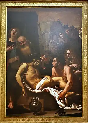 Giovanni Baglione, Déposition du Christ