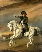 Piotr Michałowski – Napoléon donnant des ordres à cheval (1835–1837)