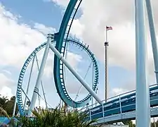 Pipeline: The Surf Coaster à SeaWorld Orlando.