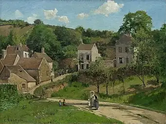 Les Coteaux de l'Hermitage, Pontoise, vers 1867musée Solomon R. Guggenheim, New York