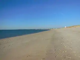 Plage de Pen-Bron, en direction du nord.