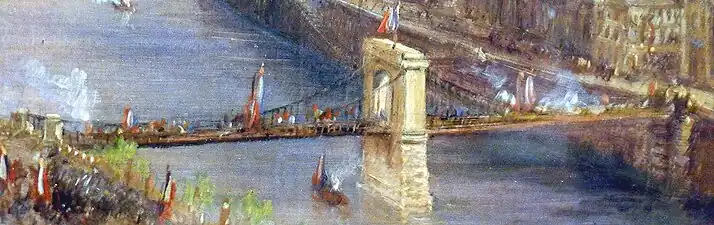 Le pont d’Arcole.