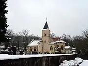 Église Sainte-Brigide, façade sud-est.