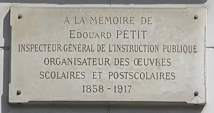 Plaque au no&nbsp;36.