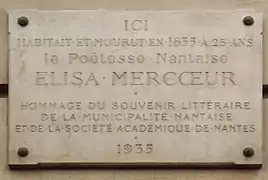Au no&nbsp;43 : Élisa Mercœur.