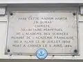 Plaque au no&nbsp;3.